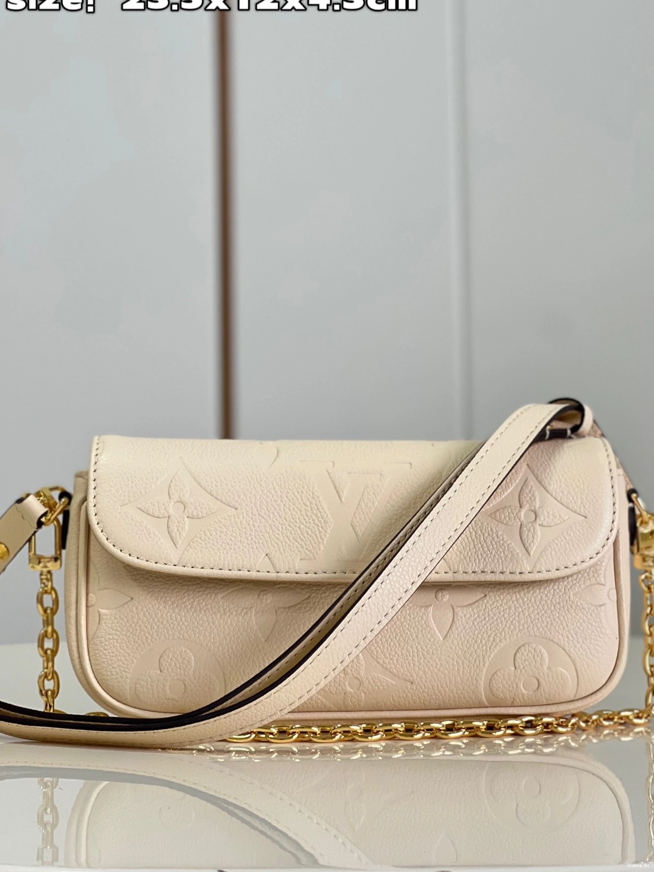 Wallet VUITTON LOUIS on Ivy-23.5*12*4.3cm Chain 0806